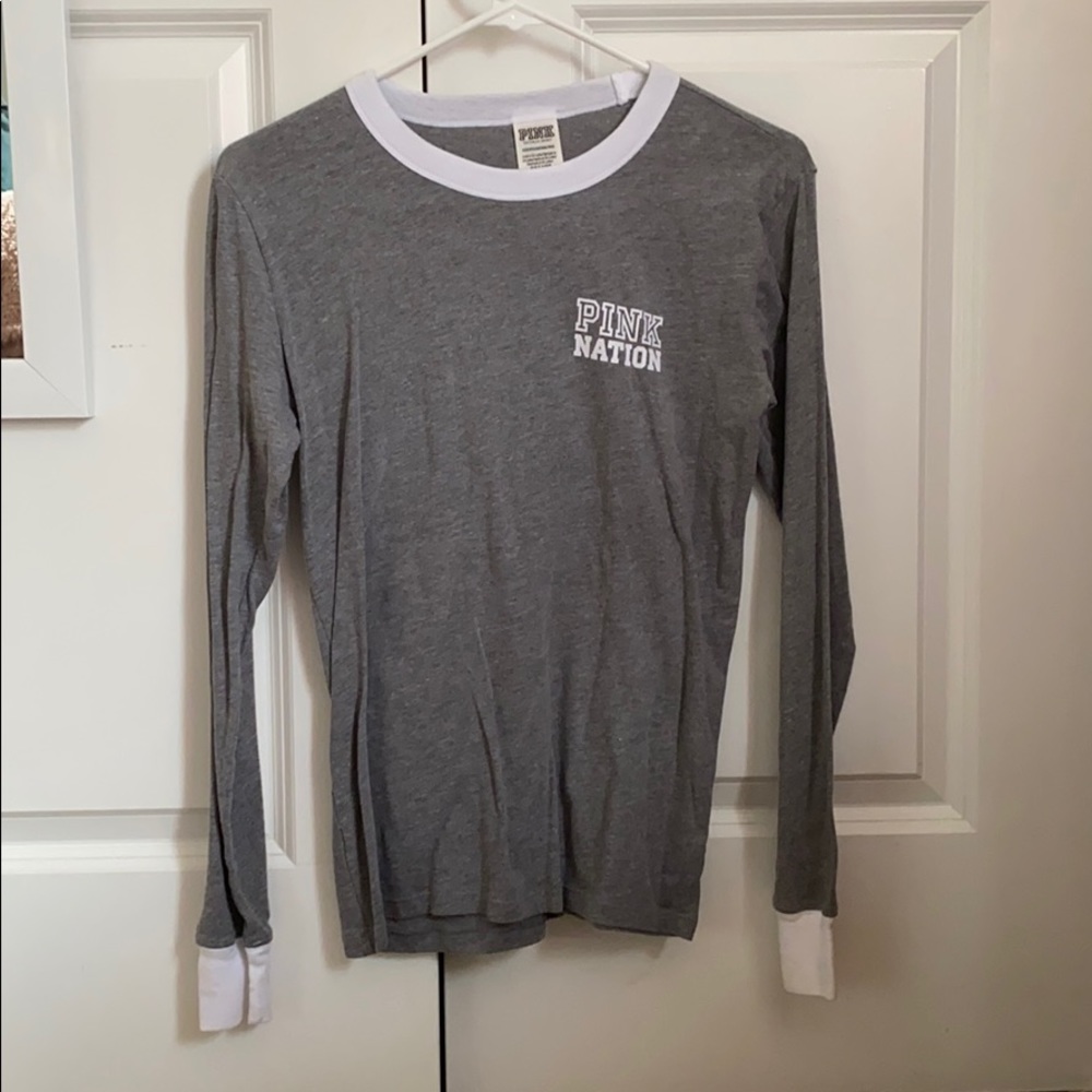 victoria secret pink long sleeve tshirt